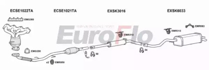 Система выпуска ОГ EuroFlo SKROO16 6001B